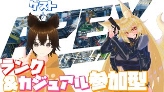 狐のAPEXカジュアル&ランク参加型　わんこを添えて【#バ美肉 】