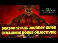 [Diablo IV] Season 12 Full (Including Bonus Objectives) Season Journey Guide!