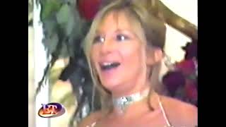 Barbra Streisand in Wedding Dress on ET (Entertainment Tonight)