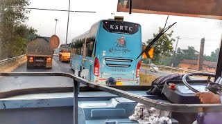Ashok Leyland Vs Volvo Ksrtc Ambaari Utsav Vs Kerala Rtc Fast Passenger Mass Chase And Overtake