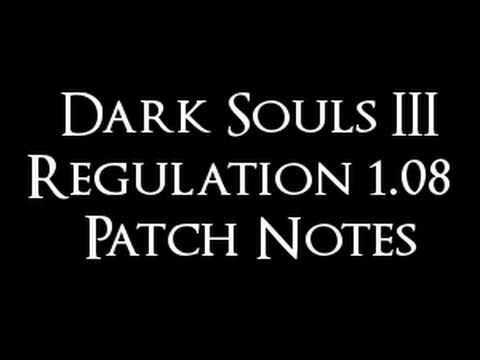 Video: Dark Souls Patch 1.05 Utgitt, Notater