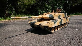 Leopard 2A7+ RC Tank 1/16 Custom Upgrade by RC Tank modified