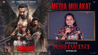 Singer Ashwini Speech at The Paradise Media Mulakat | YouWe Media