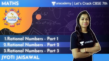 One Shot: Rational Numbers | Marathon | Maths | 7th CBSE | Jyoti Jaisawal