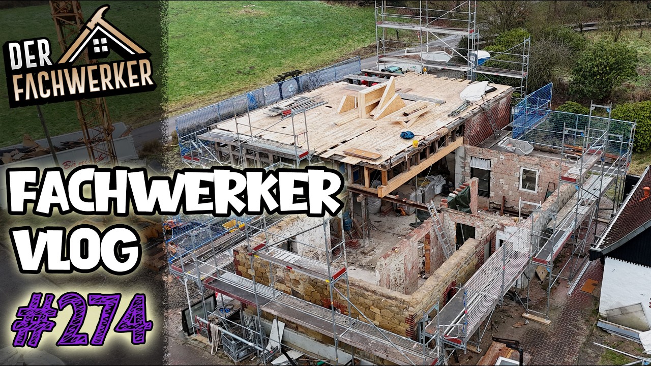 Fachwerker VLog #274 - Das Dach ist weg! KOMPLETT!