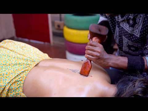 Master Cracker Pain Relief Sleep Inducing Back Massage ASMR | Indian Massage