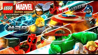 LEGO Marvel Super Heroes 100% прохождение #28 Бонусный уровень &quot;Блочное Яблоко&quot;? И Свободный Мир