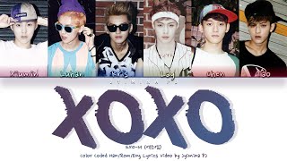 EXO-M (엑소엠) - 'XOXO' Lyrics (Color Coded_Chin_Rom_Eng)
