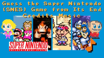 Guess the Super Nintendo (SNES) Game from Its End Credits Music