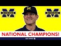 Michigan Football Wins The National Championship - Tuesday REACTION &amp; Celebration w/ James Yoder