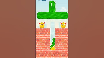 Draw To Smash logic puzzle brain game level 137 #gaming  #shorts #youtubeshorts  #shortfeed