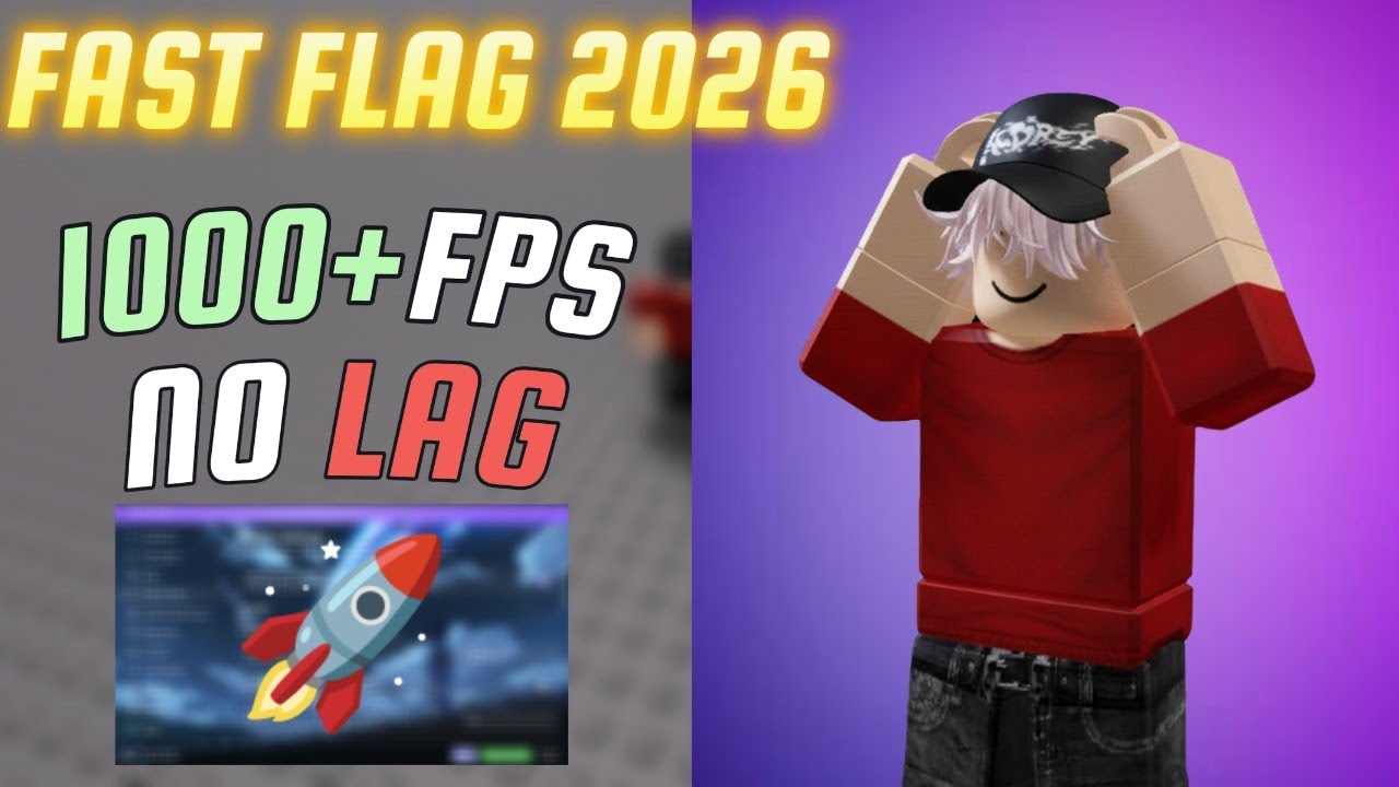 HOW TO USE FAST FLAG IN ROBLOX 2026 | FPS BOOST (NO LAG) - YouTube