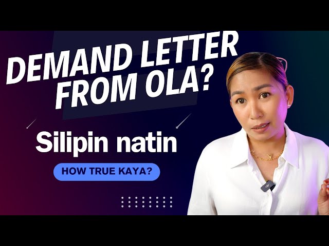 Alamin kung totoo ang demand letter galing sa OLA class=