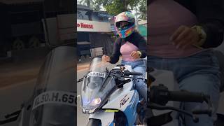 ??? kerala youtubeshorts riders girldriving modified rc390 girl viral shorts reaction