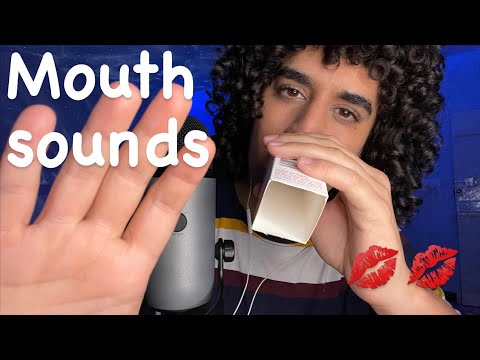 ASMR Mouth sounds + inaudible