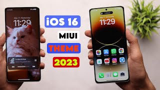 Next Level (iOS 16) MIUI Theme Change Everything Dynamic Island, Icons & LockScreen ?