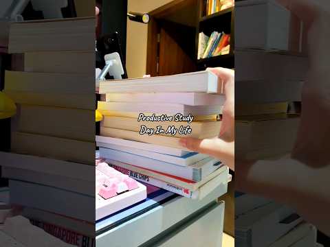 Productive Study Day In My Life 📚✨️#motivation #vlog