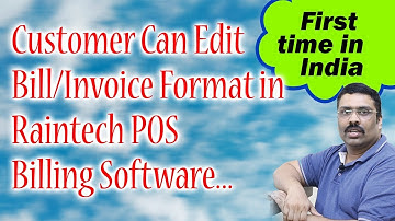 First time in the world with invoice edit option in billing software call Billing Software