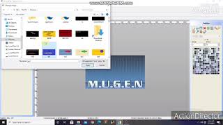How to change backgrounds and logotype in your mugen