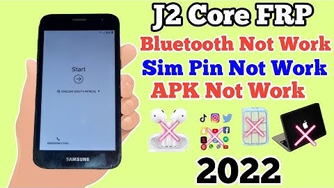 Samsung J2 Core (J260)Google Account/FRP Bypass 2022|Android 8.1.0 New Trick No PC  No Sim Pin