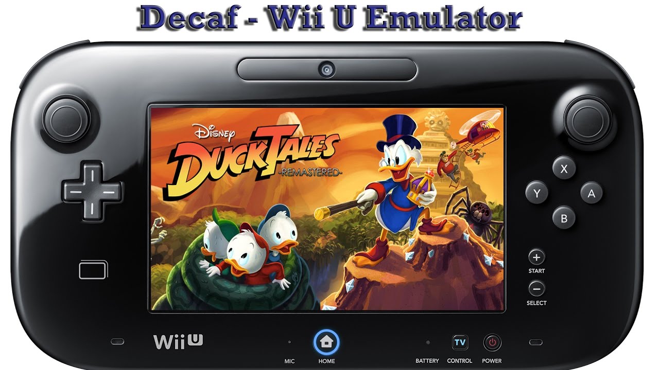 Decaf WiiU Emulator DuckTales Remastered (2013). Ingame. OpenGL