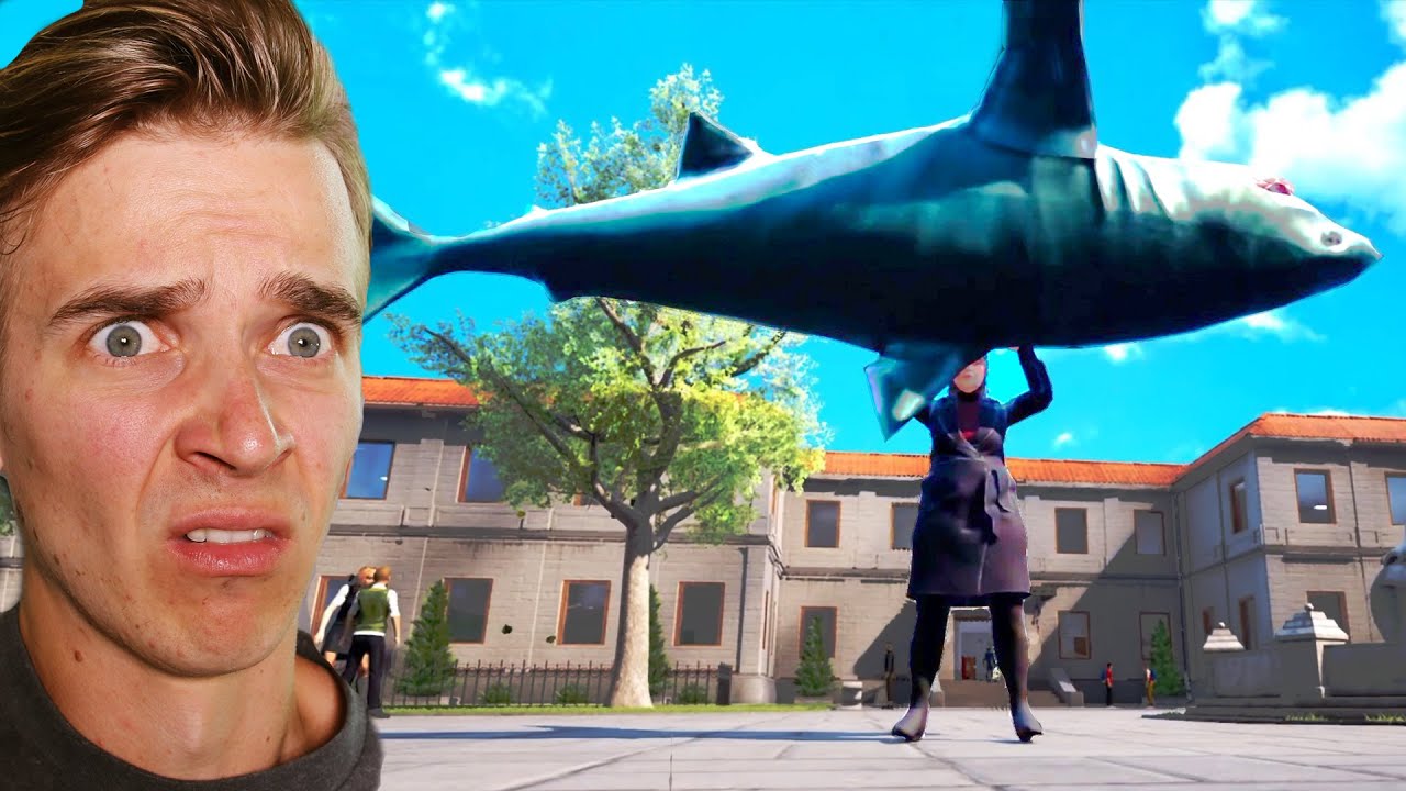 ЗЛОЙ КАРЕН ПРОТИВ АКУЛЫ - Плохие парни в школе с Оли