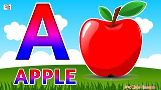Phonics Song 2 with TWO Words in 3D - A For Apple🍎🍏- ABC Alphabet Songs with Sounds for Children's