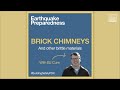 Brick Chimneys | Earthquake Preparedness | Building Safety Month