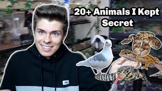 Exposing the 20+ Animals I Kept Secret...