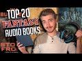 Top 20 fantasy audiobooks  narrators of all time