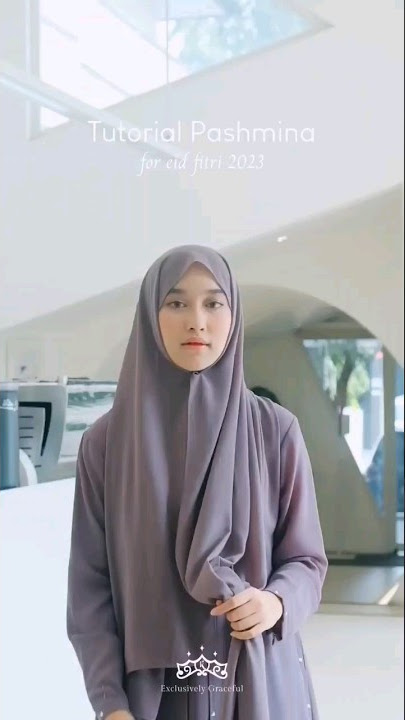 Tutorial Pashmina Ala Syifa. #4 #tutorial #hijab #shortvideo