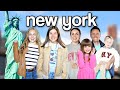 SURVIVING NEW YORK CITY with 4 KIDS! | Family Fizz