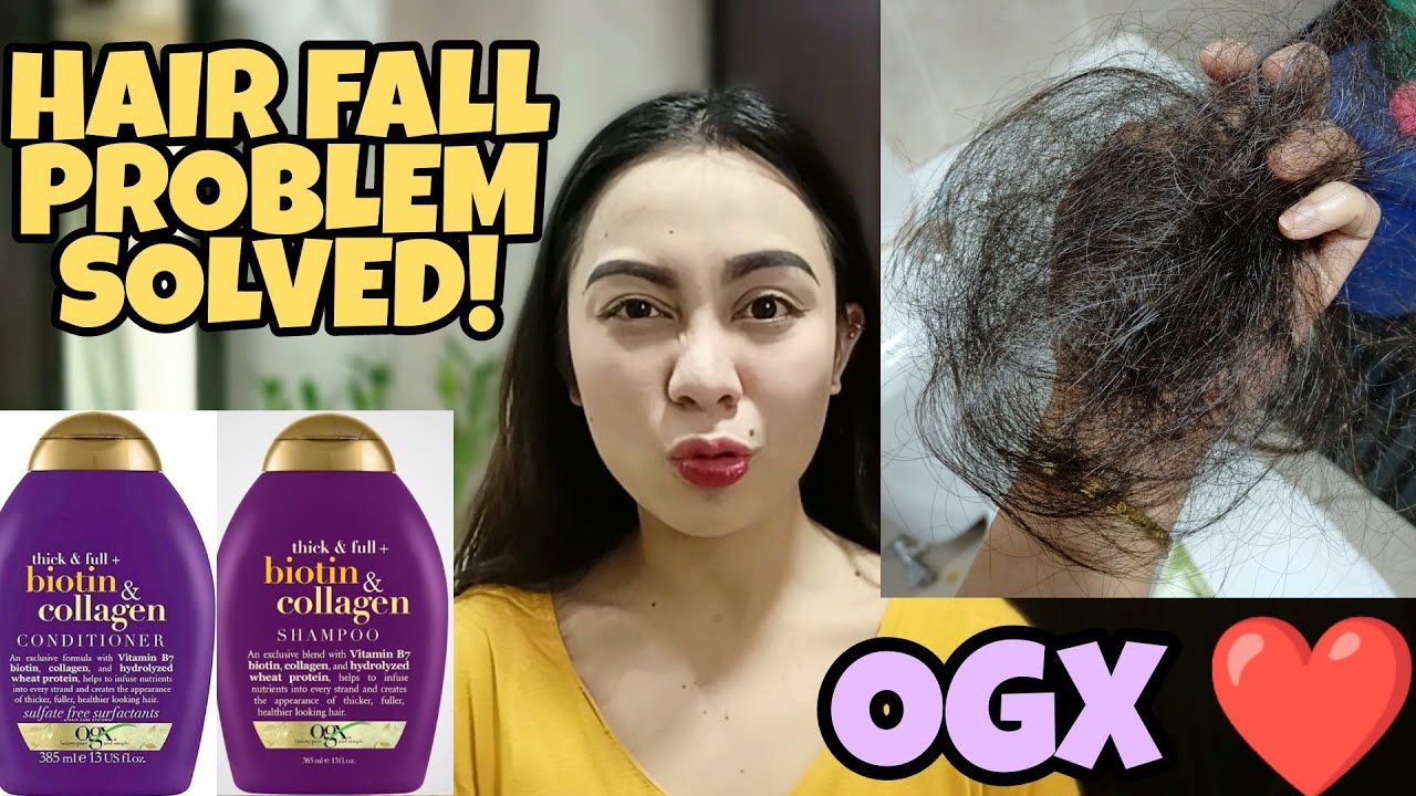 STOP HAIR FALL, HELLO BABY HAIR! OGX, ALL IN ONE SHAMPOO & CONDITIONER ...