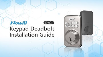 DK01 Keypad Deadbolt Installation Guide
