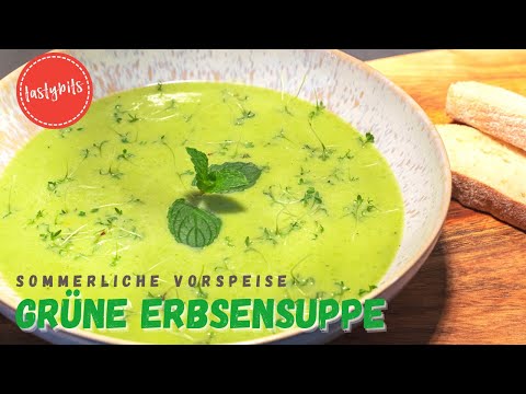 Video: Minze Cremige Mais-Erbsen-Suppe