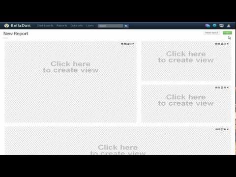 BellaDati Tutorials: Managing Report Layout