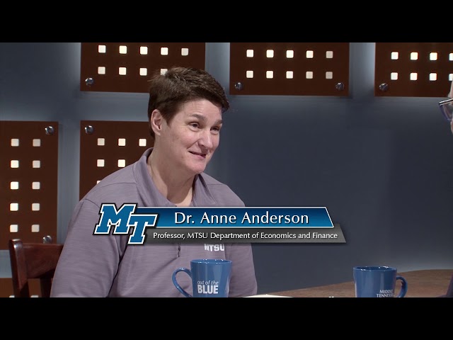 Financial Literacy Month feat. Dr. Anne Anderson - Out of the Blue (April 2020)