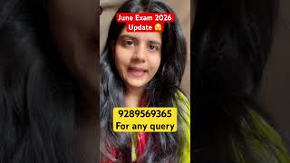 IGNOU June Exam 2026 Latest Update Must watch #ignou #ignouassignment