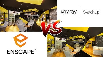 Vray vs Enscape Rendering -  Real Comparison