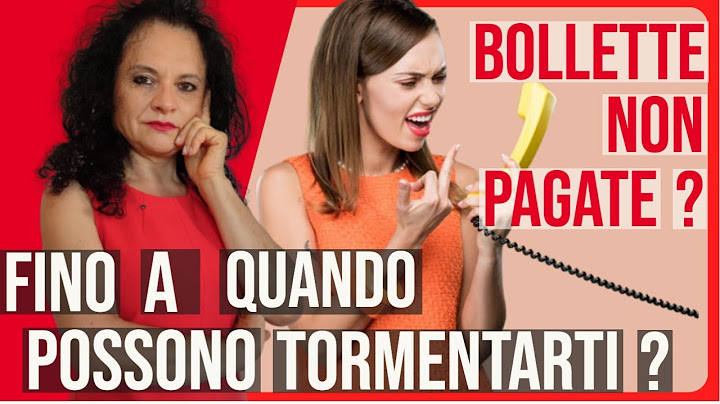 QUANDO SI PRESCRIVONO LE BOLLETTE?