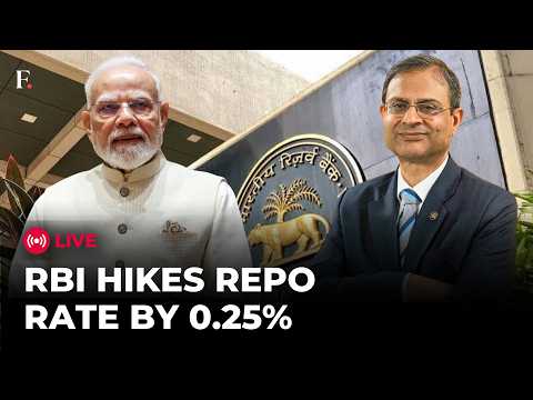 RBI Raises Repo Rate To 5.5%: What It Means For EMIs, Loans &amp; Economy | LIVE
