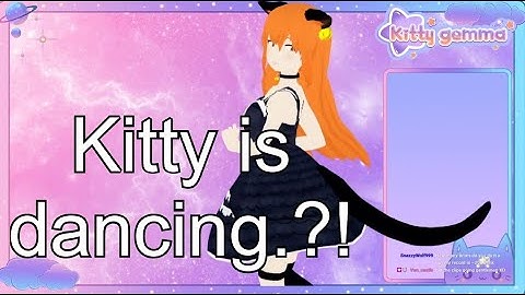 Kitty tries out XR animator (3D Body Tracking)