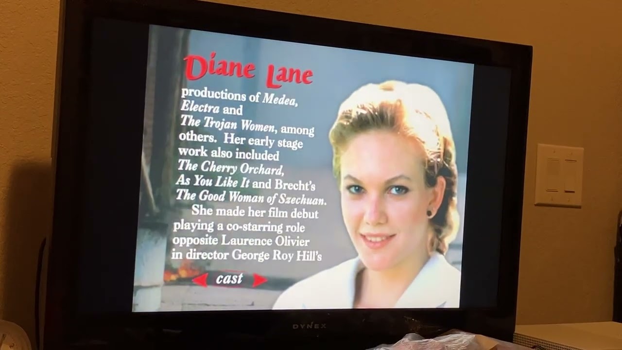 Opening and Menu to Rumble Fish 1998 DVD