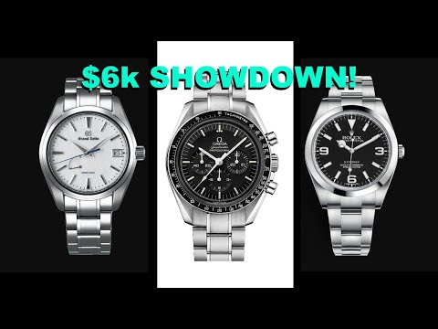 Rolex vs. Grand Seiko vs. Omega | $6k Watch Showdown