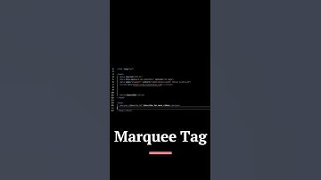 5 HTML Tags you didn