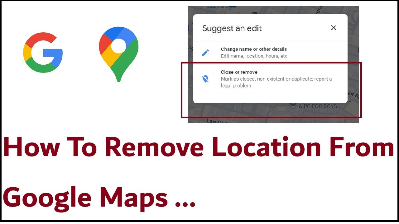 How To Remove Added Location Place From Google Maps YouTube How To Remove Added Location Place From Google Maps YouTube