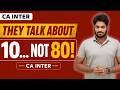 CA Inter Audit Tough Paper Analysis | 80 Marks Came from 3/4th Strategy