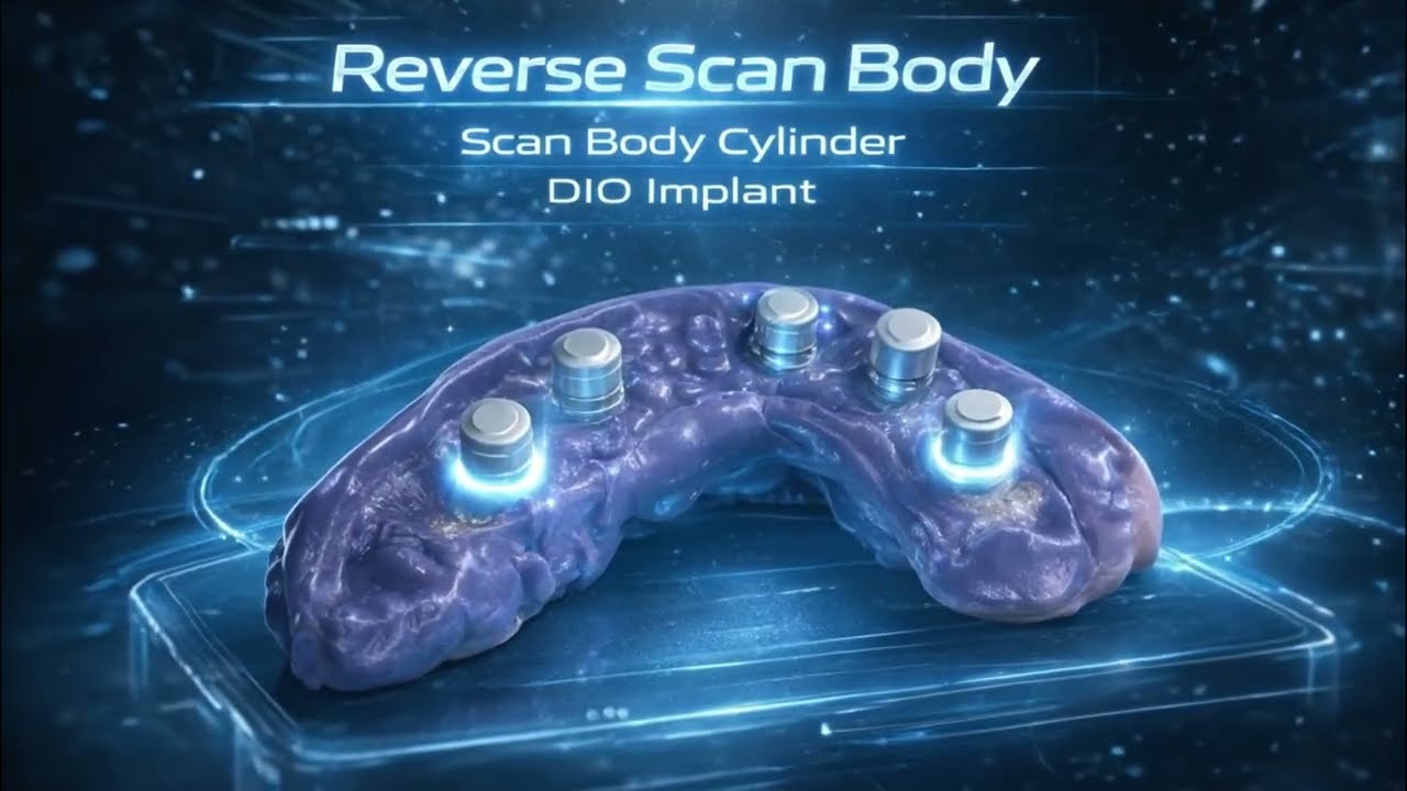 Dr Badwan Explains Reverse Scan Body Workflow | Cylinder Scan Body | DIO Implant Digital Dentistry