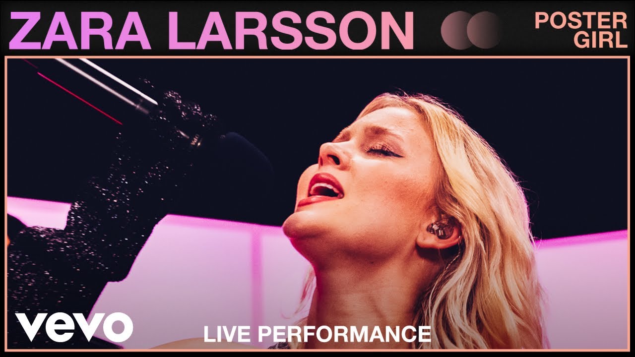 Zara Larsson - Poster Girl (Live) | Vevo Studio Performance