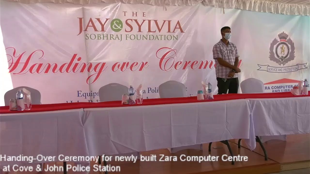 Handing-Over Ceremony for newly built Zara Computer Centre at Cove ...